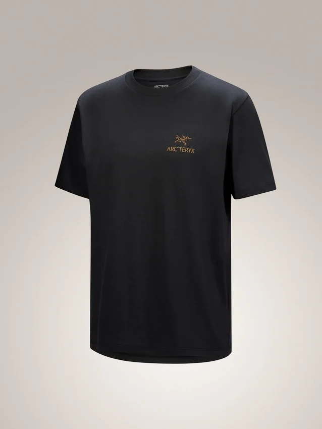 Kragg SL Cotton Bird Word Shirt SS Herren