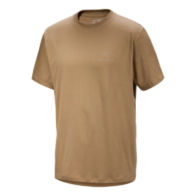 Kragg SL Cotton Bird Word T-Shirt „Brown“