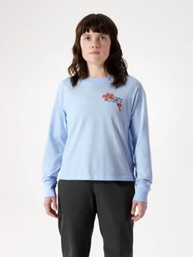 Kragg SL Cotton Bloom Crew Shirt LS Damen