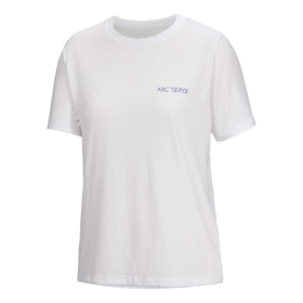 Kragg SL Cotton Blurred Bird T-Shirt „Weiß“