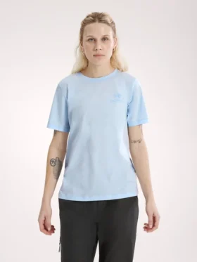 Kragg SL Cotton Emblem Crew Shirt SS Damen
