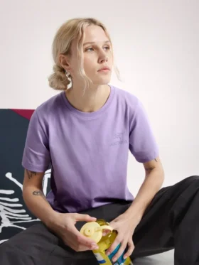 Kragg SL Cotton Emblem Crew Shirt SS Damen