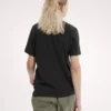 Kragg SL Cotton Emblem Crew Shirt SS Damen