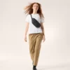 Kragg SL Cotton Emblem Crew Shirt SS Damen