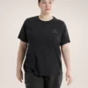 Kragg SL Cotton Emblem Crew Shirt SS Damen