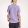 Kragg SL Cotton Emblem Crew Shirt SS Damen