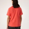 Kragg SL Cotton Emblem Crew Shirt SS Damen