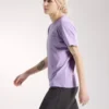 Kragg SL Cotton Emblem Crew Shirt SS Damen