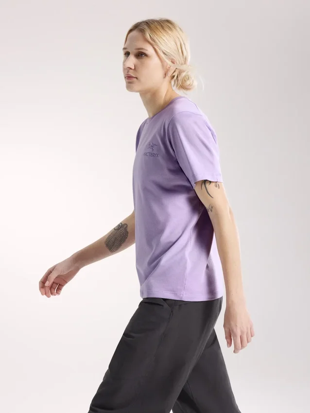 Kragg SL Cotton Emblem Crew Shirt SS Damen