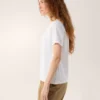Kragg SL Cotton Emblem Crew Shirt SS Damen