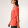 Kragg SL Cotton Emblem Crew Shirt SS Damen