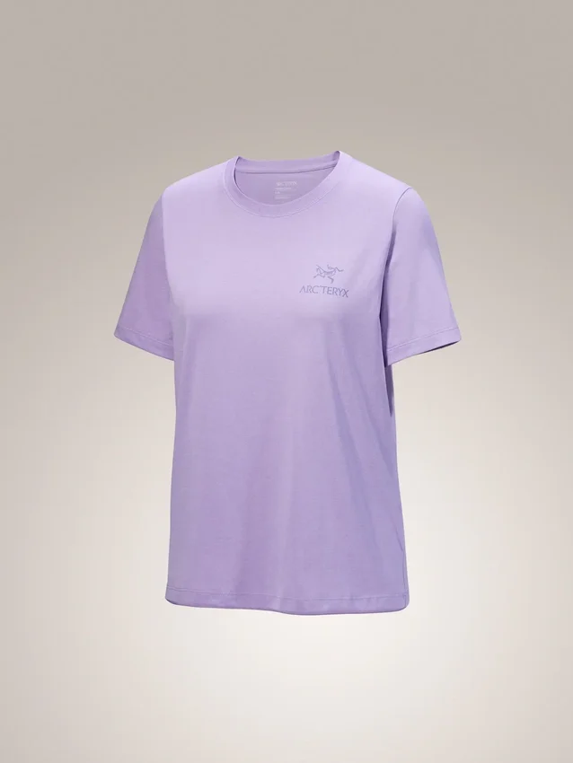 Kragg SL Cotton Emblem Crew Shirt SS Damen