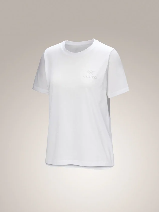 Kragg SL Cotton Emblem Crew Shirt SS Damen