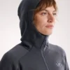 Kyanite Kapuzenpullover für Damen