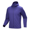 Kyanite Leichter Kapuzenpullover „Purple“