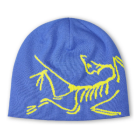 Leichte Mütze mit Bird Head „Blau-Gelb“