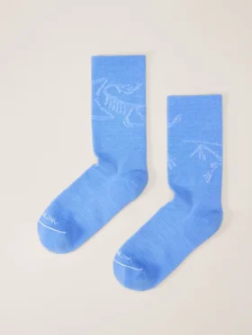 Mid Bird-Socken aus Merinowolle