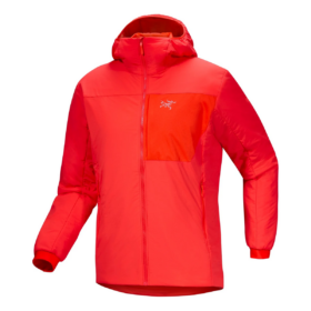 Proton-Kapuzenpullover „Rot“