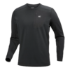 Rho LT T-Shirt mit Rundhalsausschnitt „Black“