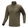 Rho LT Zip Neck Top „Grün“