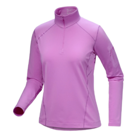Rho Zip Neck Top „Pink“