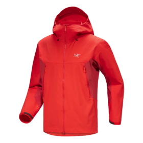 Serratus Kapuzenpullover „Rot“