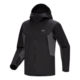 Serratus Kapuzenpullover „Schwarz“