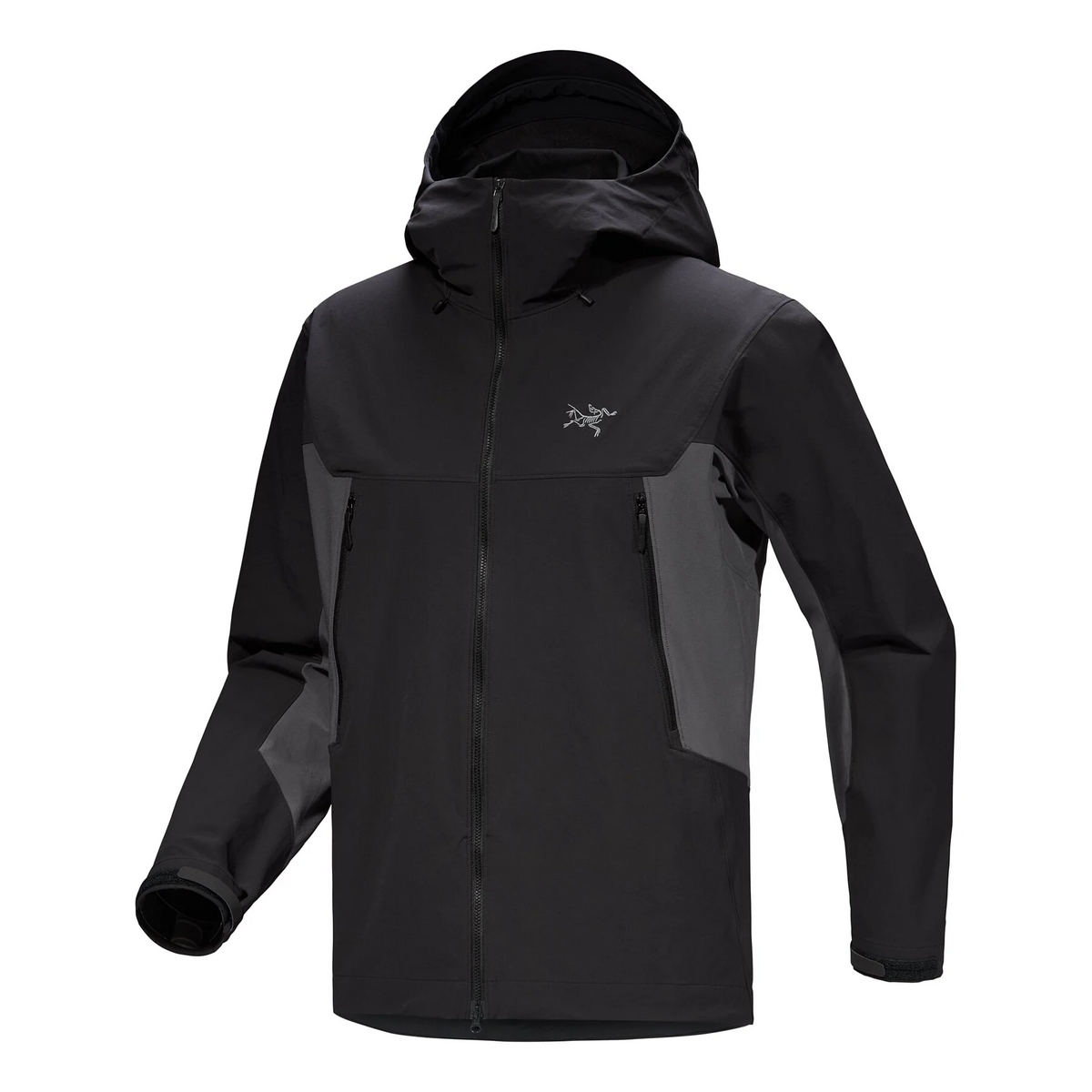 Serratus Kapuzenpullover „Schwarz“