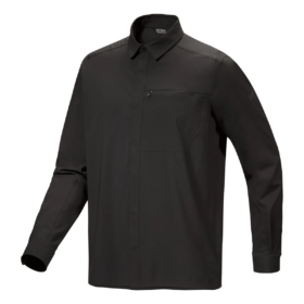 Skyline Langarm-Shirt „Schwarz“
