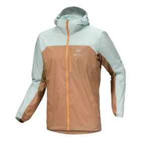 Squamish Kapuzenpullover „Grün-Beige“