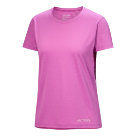 Taema Arc „Bird“ T-Shirt mit Rundhalsausschnitt „Pink“