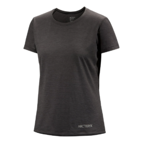 Taema Arc „Bird“ T-Shirt mit Rundhalsausschnitt „Schwarz“